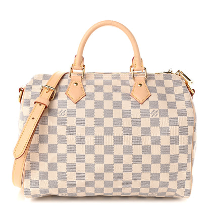 Louis Vuitton Damier Azur Speedy Bandouliere 30 1 of 9