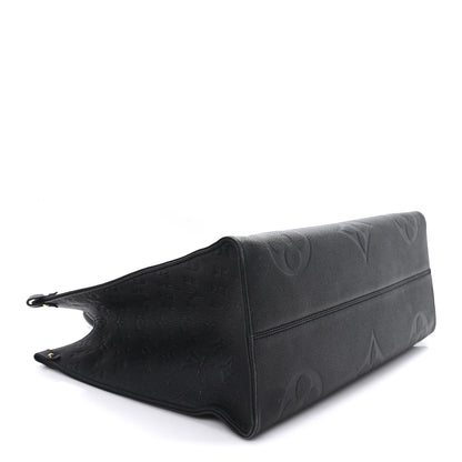 Louis Vuitton Empreinte Monogram Giant Onthego GM Black 3 of 10