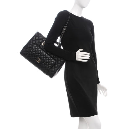 Chanel Caviar Quilted Large Casual Pocket Tote Black 2 of 8