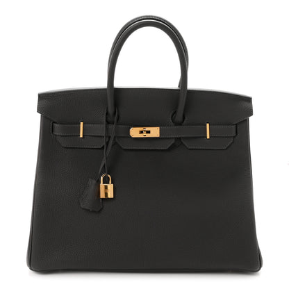 Hermes Togo BIRKIN 35 Graphite 1 of 11
