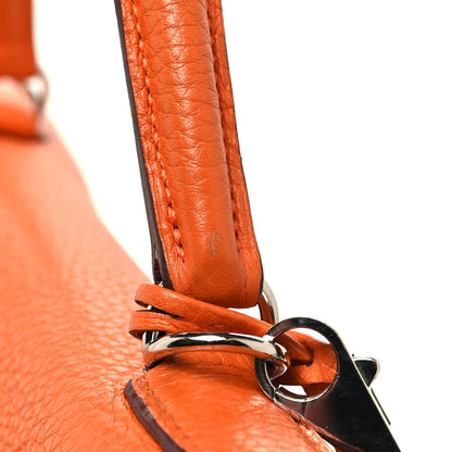 Hermes Taurillon Clemence Kelly Retourne 32 Orange 14 of 14