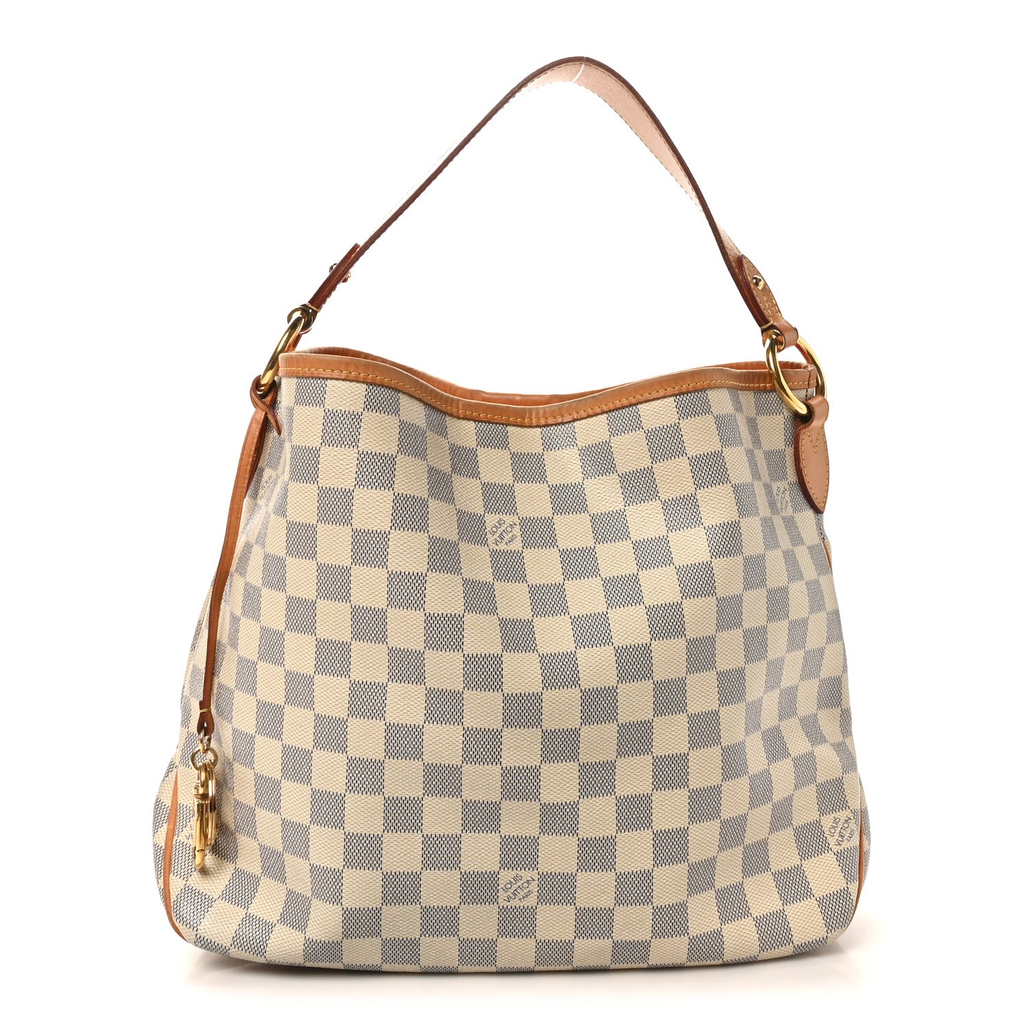 Louis Vuitton Damier Azur Delightful PM Pink 1 of 10