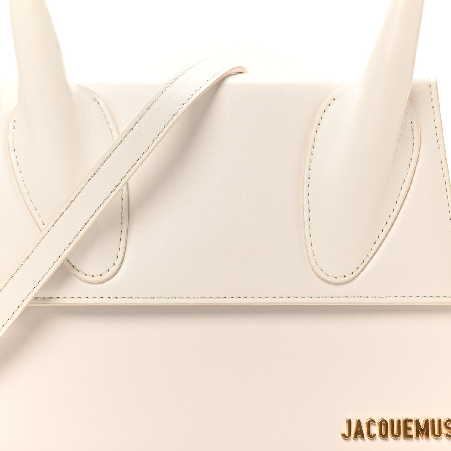 Jacquemus Smooth Calfskin Le Grand Chiquito White 1820610