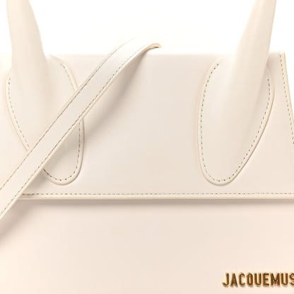 Jacquemus Smooth Calfskin Le Grand Chiquito White 7 of 10