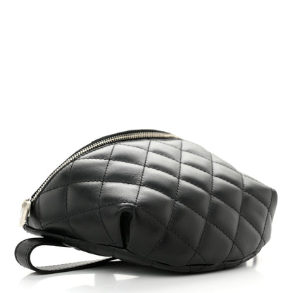 Chanel Calfskin Quilted Waist Belt Bag Black 4 of 11
