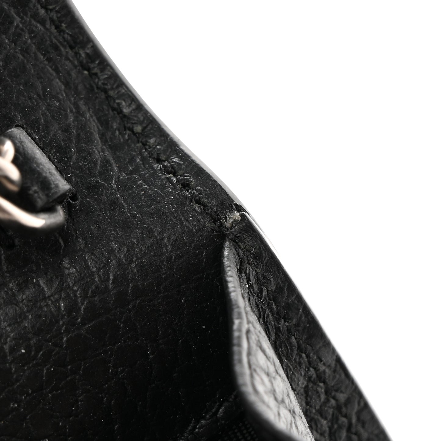 Calfskin Dionysus Coin Purse Black