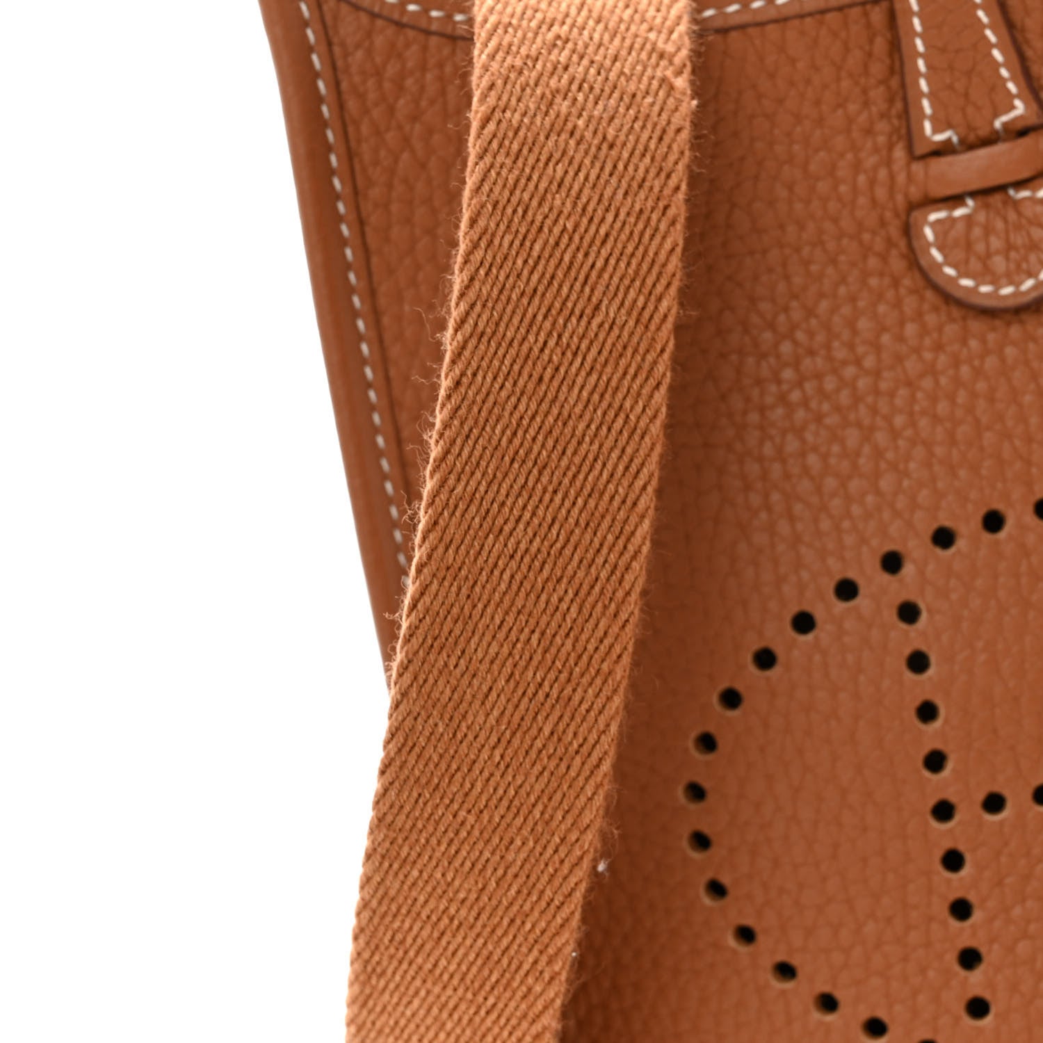 Hermes Taurillon Clemence Evelyne TPM Gold 8 of 9