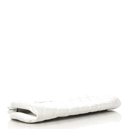Chanel Caviar Quilted Timeless Clutch White 4 of 12