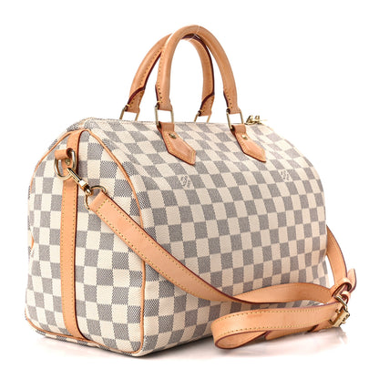 Louis Vuitton Damier Azur Speedy Bandouliere 30 3 of 12