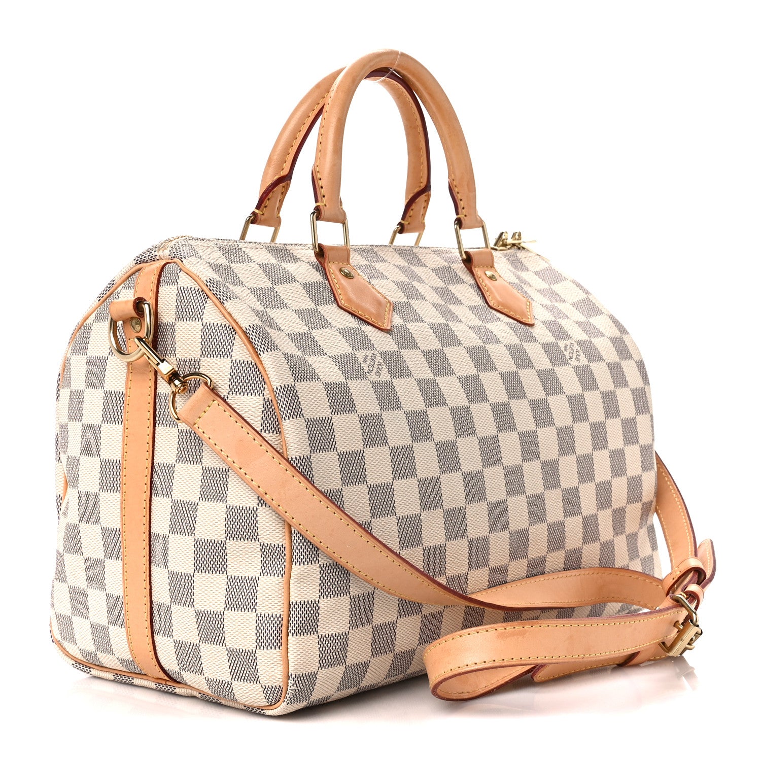 Louis Vuitton Damier Azur Speedy Bandouliere 30 3 of 14