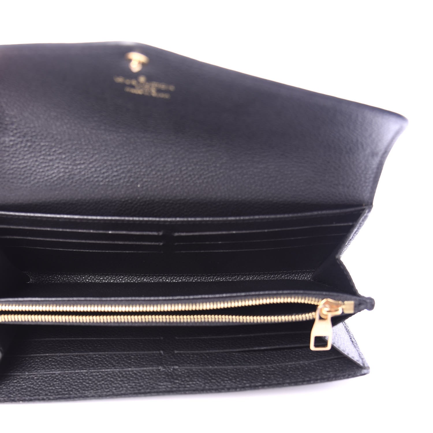 Louis Vuitton Empreinte Sarah Wallet NM Black 5 of 9