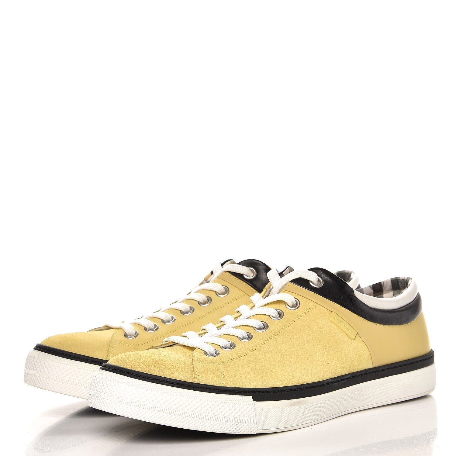 Louis Vuitton Suede Lambskin Sprinter Low Top Sneakers 8.5 3 of 11