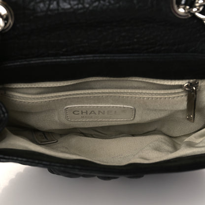 Chanel Washed Lambskin Quilted Mini Chain Around Flap Black 5 of 10