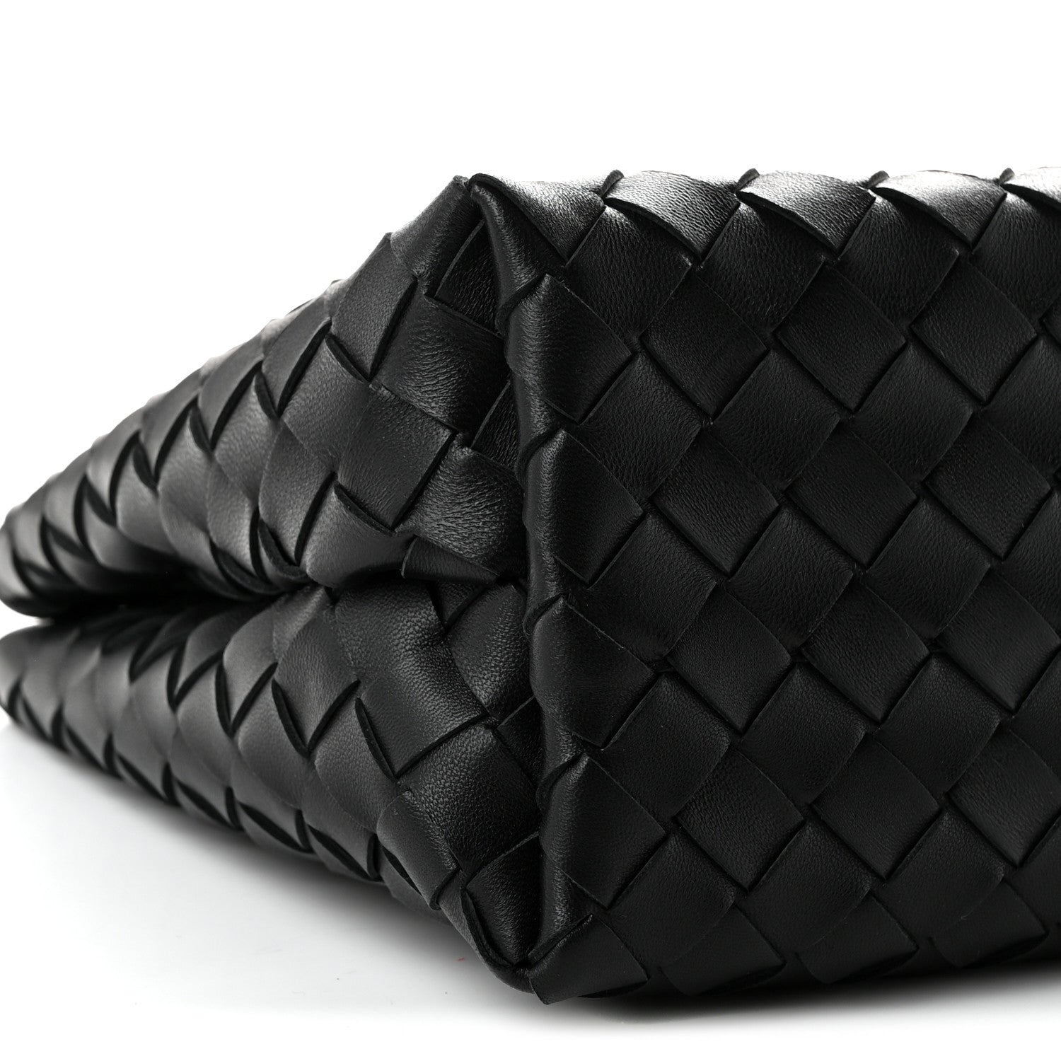 Bottega Veneta Nappa Intrecciato Small Andiamo With Chain Shoulder Bag Black 8 of 9