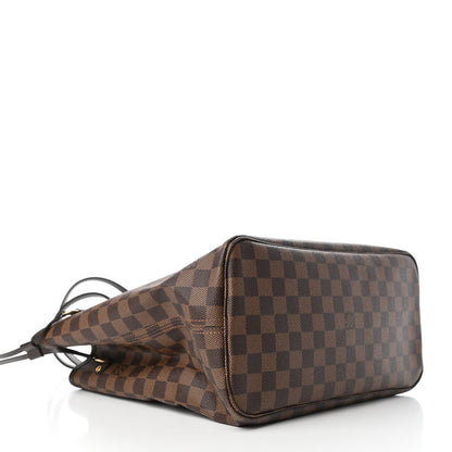 Louis Vuitton Damier Ebene Neo Neverfull MM Rose Ballerine 3 of 4