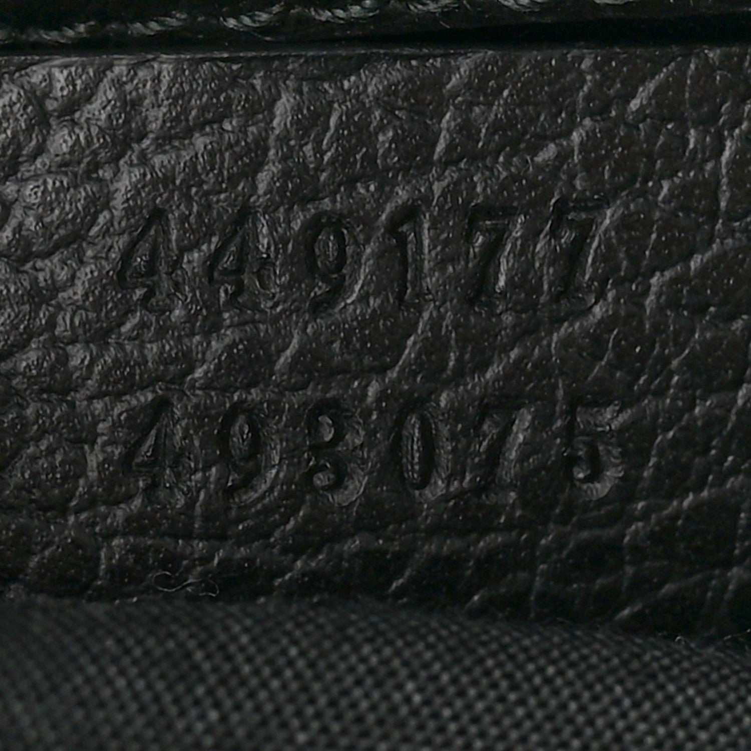 Gucci Nylon Monogram Vertical Tote Black 7 of 11