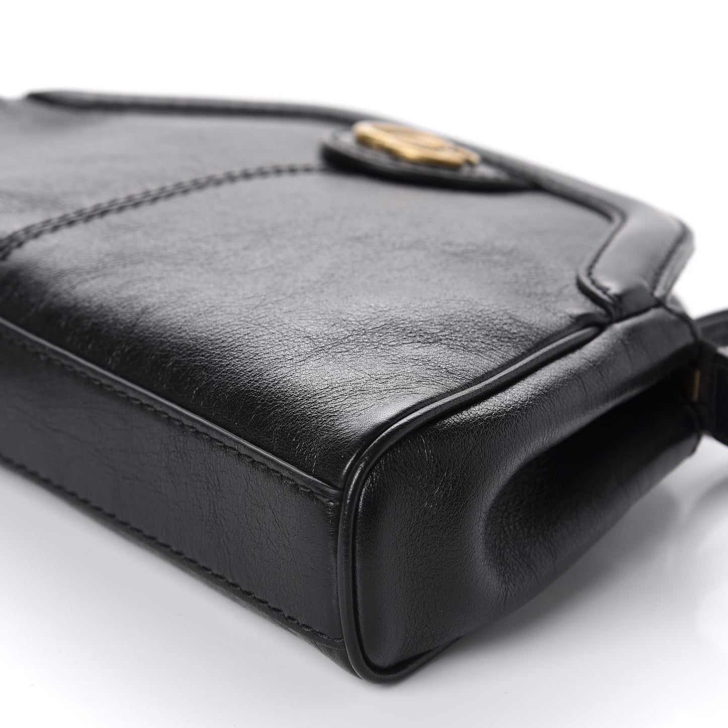Calfskin Small Re(Belle) Crossbody Bag Black