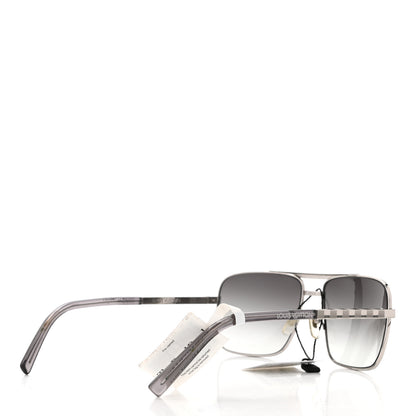 Louis Vuitton Attitude Sunglasses Z0260U Silver 4 of 9