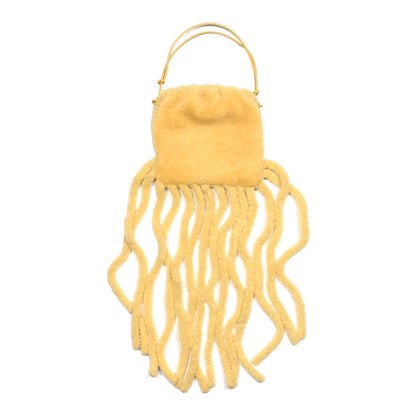 Bottega Veneta Shearling The Fringe Pouch Teddy 2 of 10