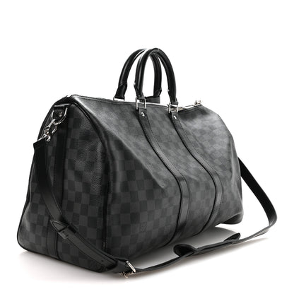 Louis Vuitton Damier Graphite Keepall Bandouliere 45 3 of 9