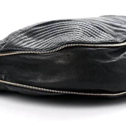 Alexander McQueen Calfskin Zip Hobo Black 8 of 25
