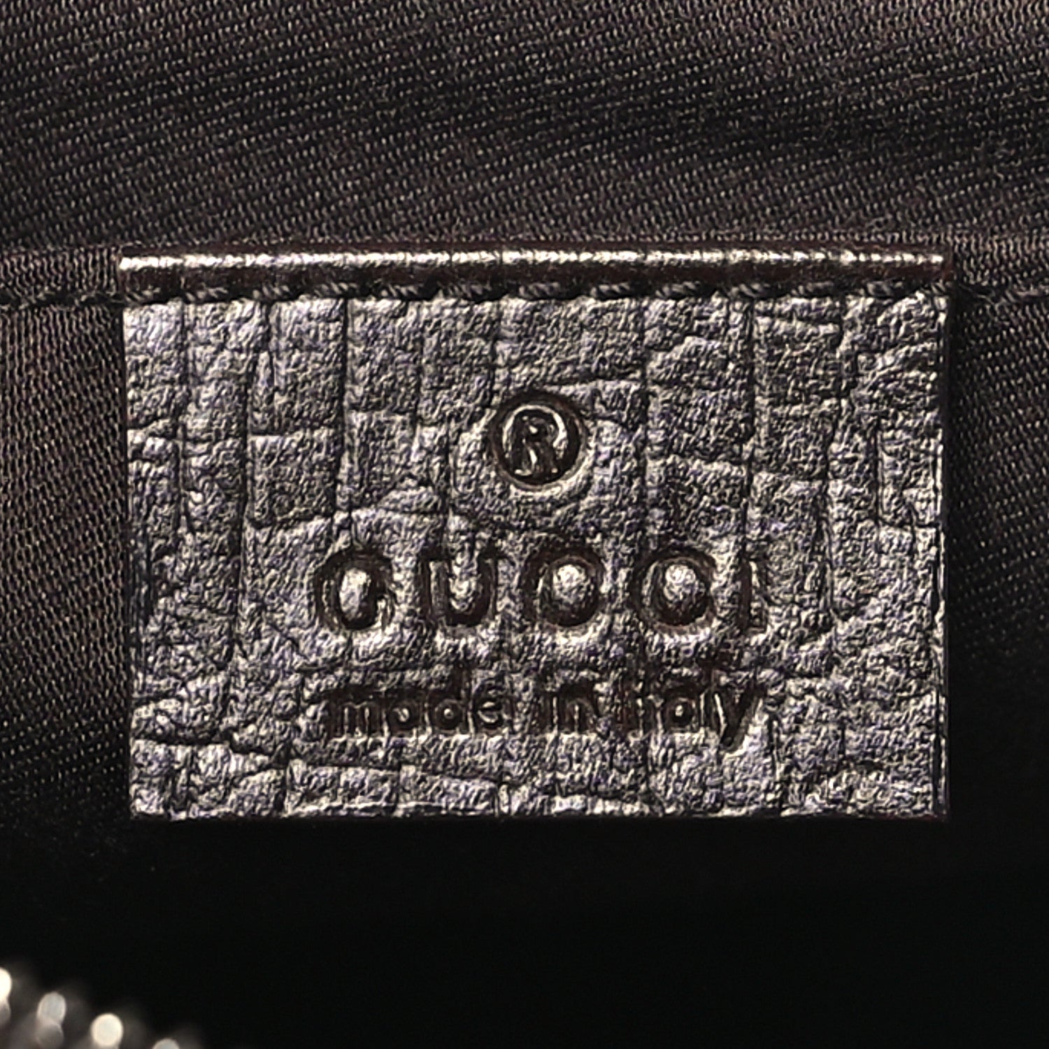 Gucci GG Plus Monogram Messenger Bag Ebony 6 of 10