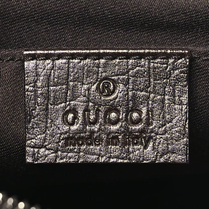 Gucci GG Plus Monogram Messenger Bag Ebony 6 of 10