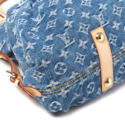 Louis Vuitton Denim Neo Cabby MM Blue 5 of 8