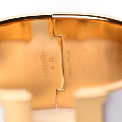 Hermes Enamel Extra Wide Clic Clac H Bracelet PM White 4 of 6