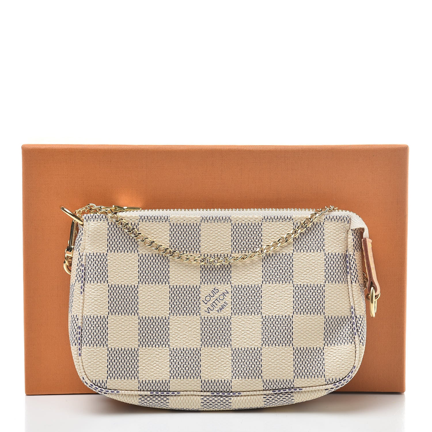 Louis Vuitton Damier Azur Mini Pochette Accessories 8 of 8