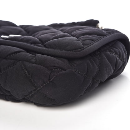 Chanel Nylon Small Bubble Quilt Flap Black 9 of 9