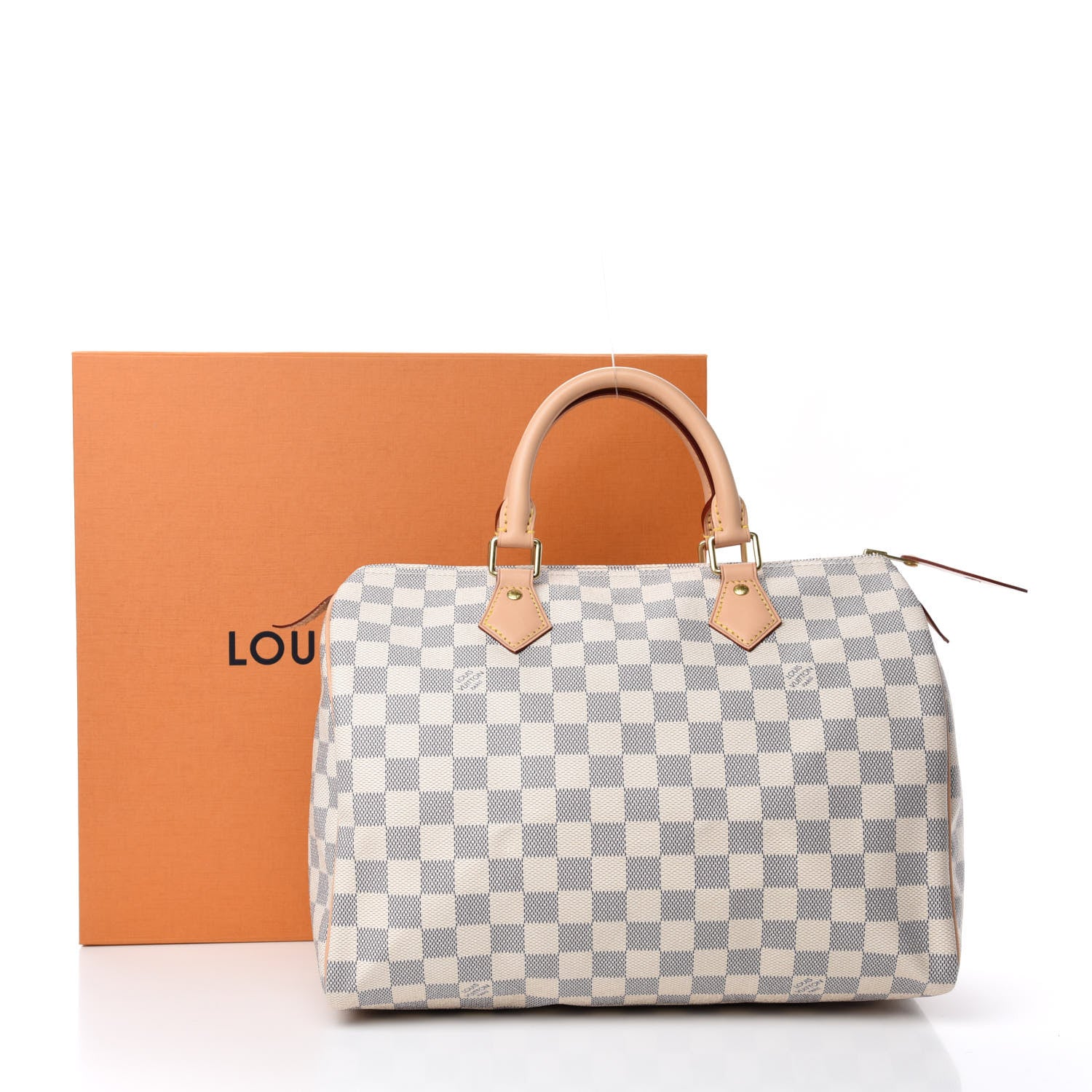 Louis Vuitton Damier Azur Speedy 30 12 of 12