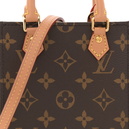 Louis Vuitton Monogram Petit Sac Plat 7 of 10