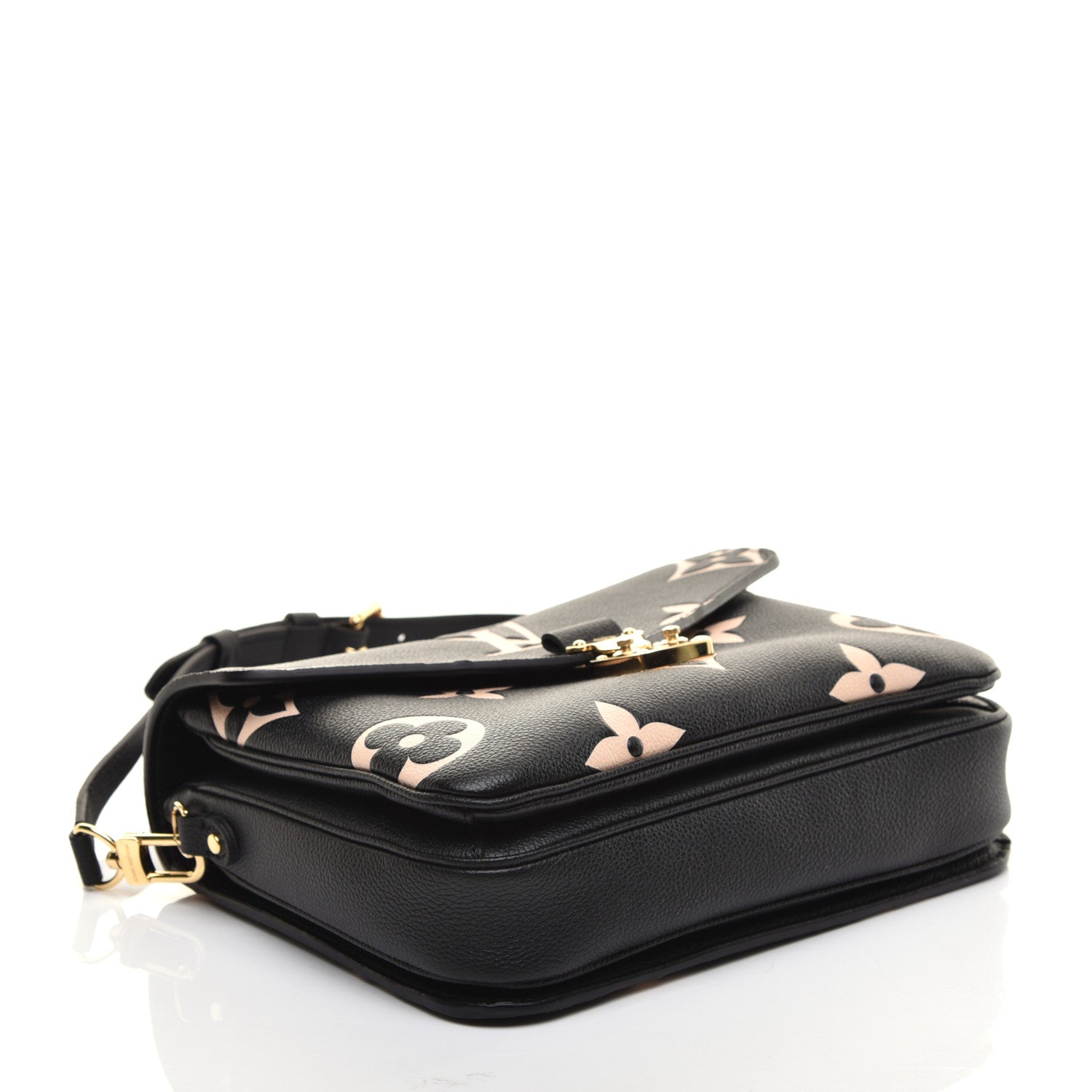 Louis Vuitton Empreinte Monogram Giant Pochette Metis Black Beige 4 of 9