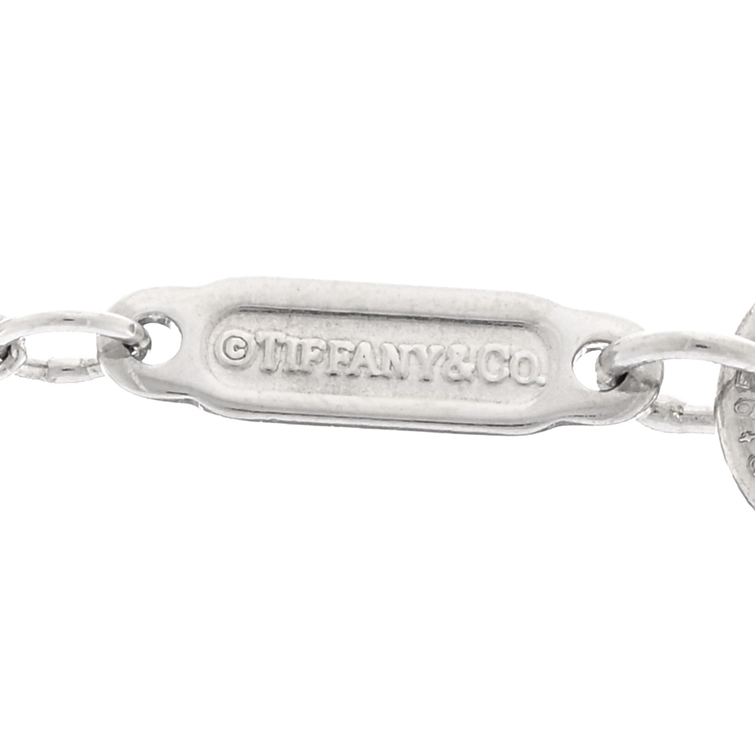 Tiffany Platinum Diamond Small Paper Flowers Pendant Necklace 4 of 4