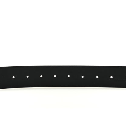Gucci Plutone Calfskin Palladium Double G 40mm Belt 95 38 Black 3 of 4