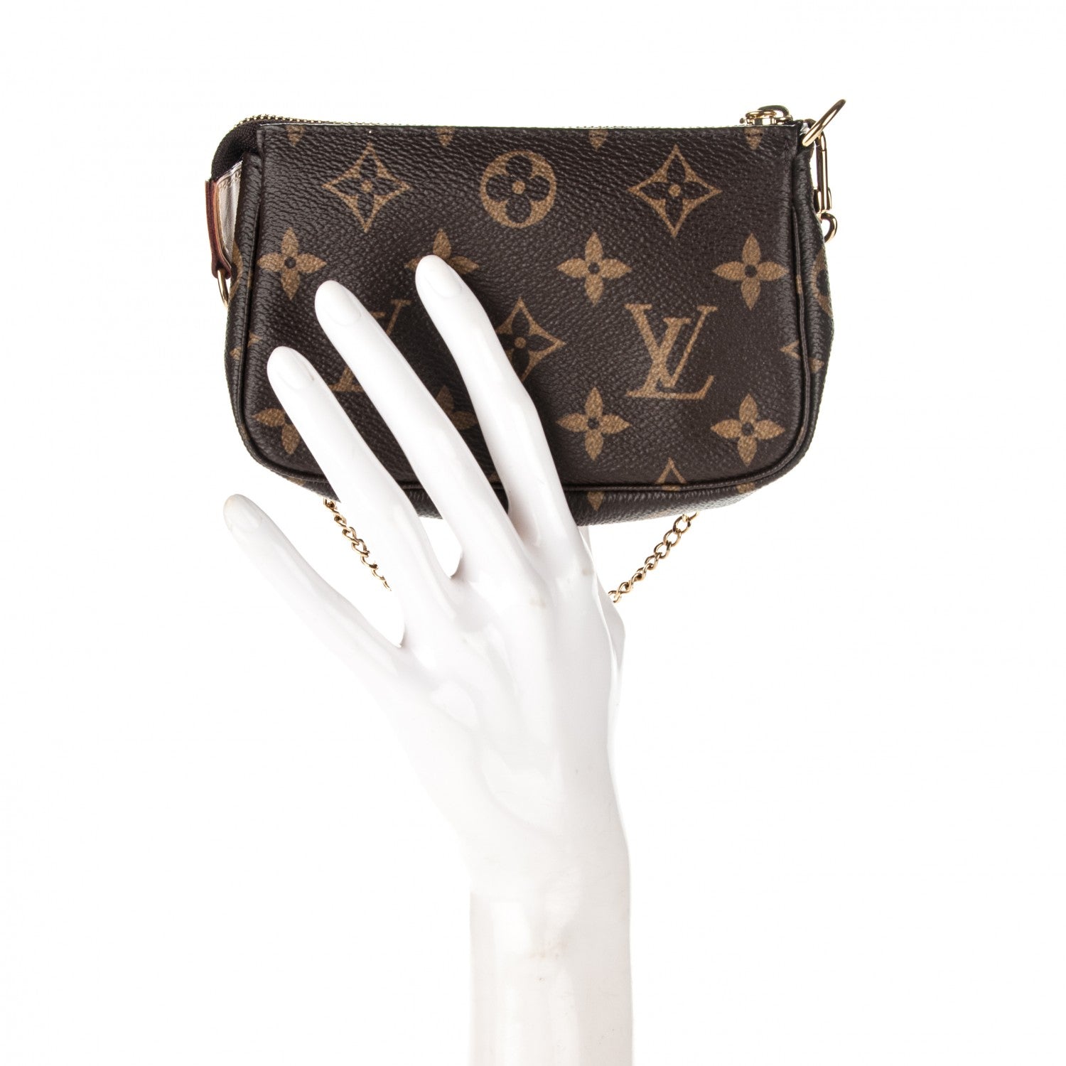 Louis Vuitton Monogram Mini Pochette Accessories 2 of 7