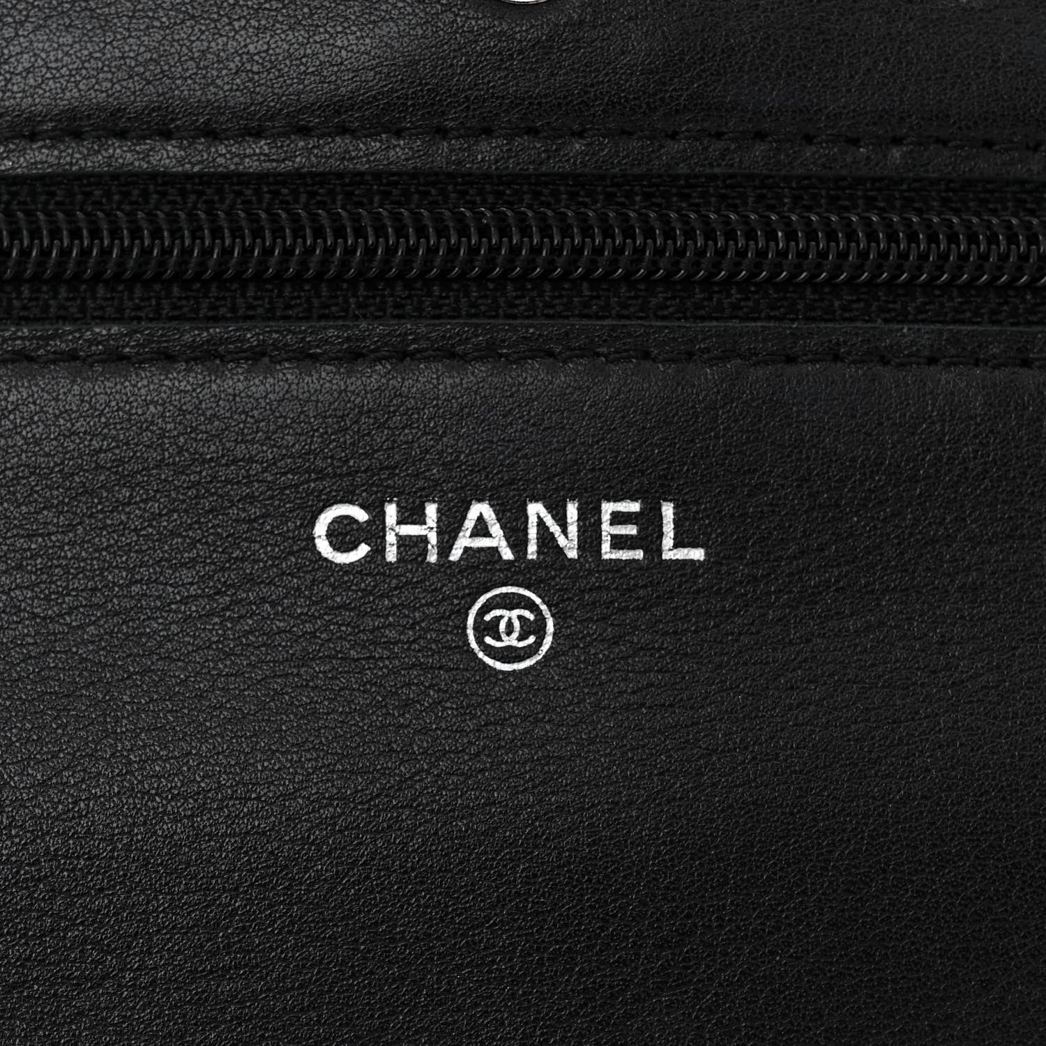 Chanel Patent Quilted Brilliant Wallet On Chain WOC Black 6 of 12