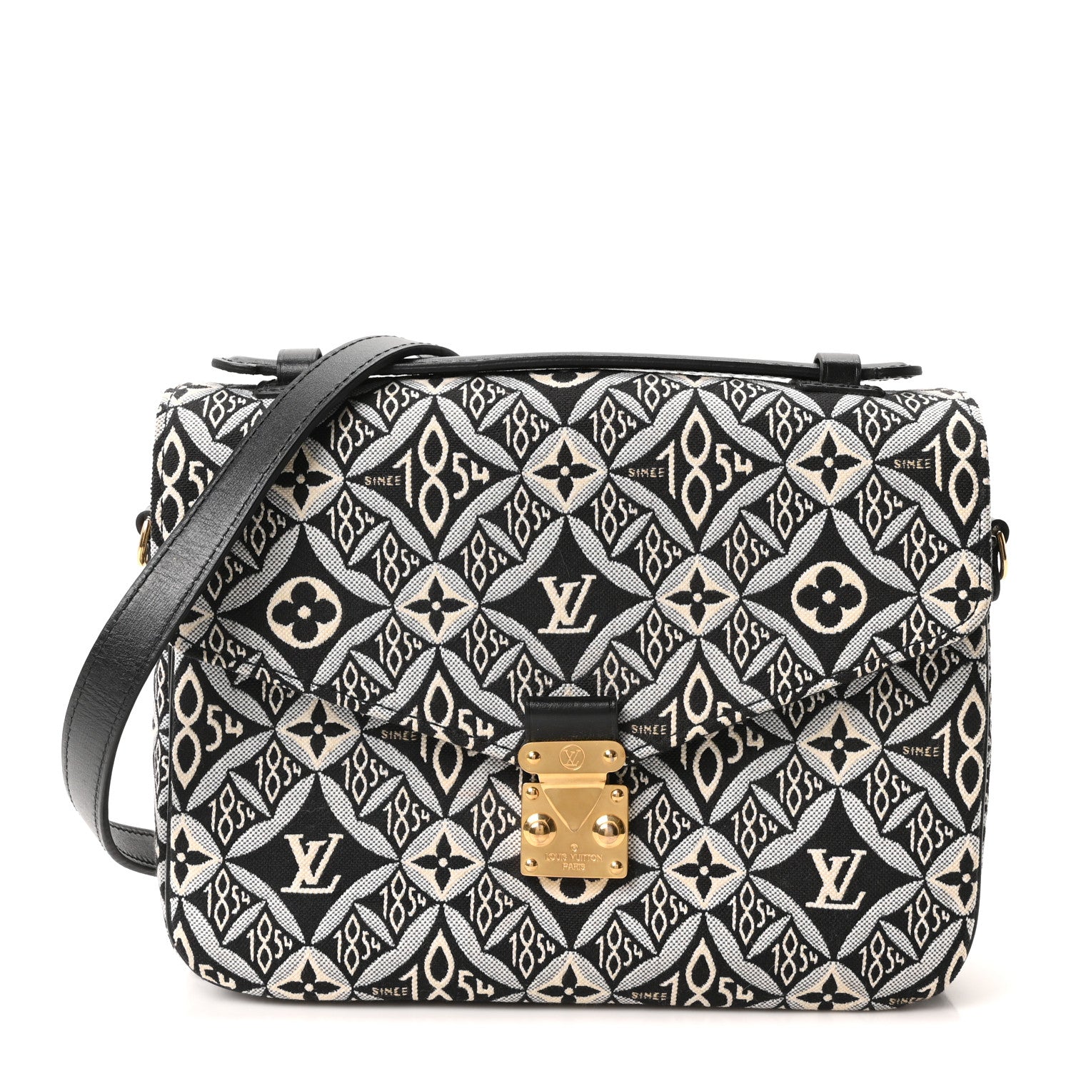 Louis Vuitton Jacquard Since 1854 Pochette Metis Grey 1 of 9