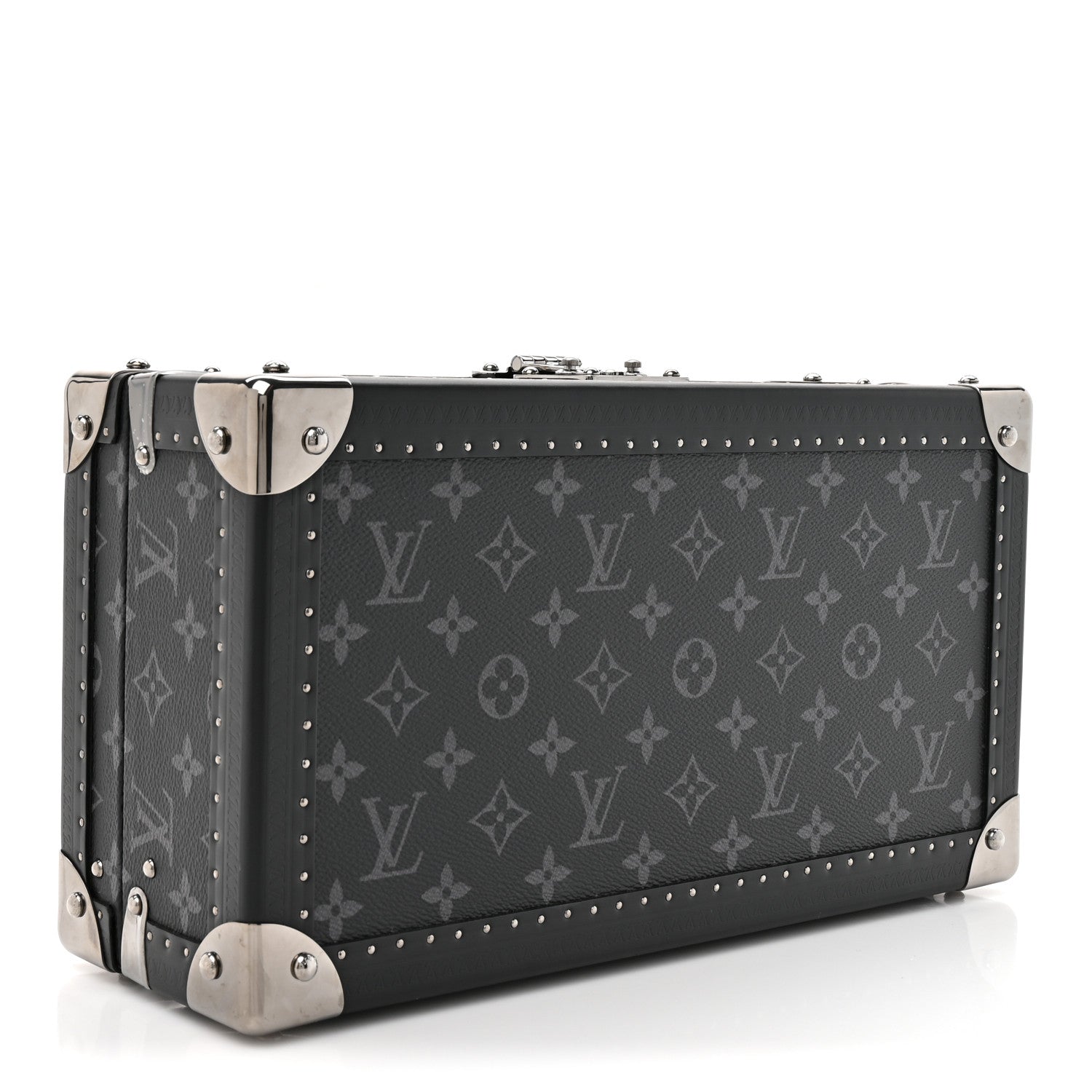 Louis Vuitton Monogram Eclipse Coffret 8 Watch Case Black 4 of 8