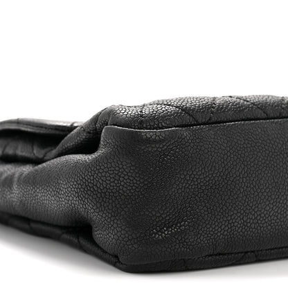 Chanel Caviar Quilted Medium Simply CC Flap Black 9 of 15