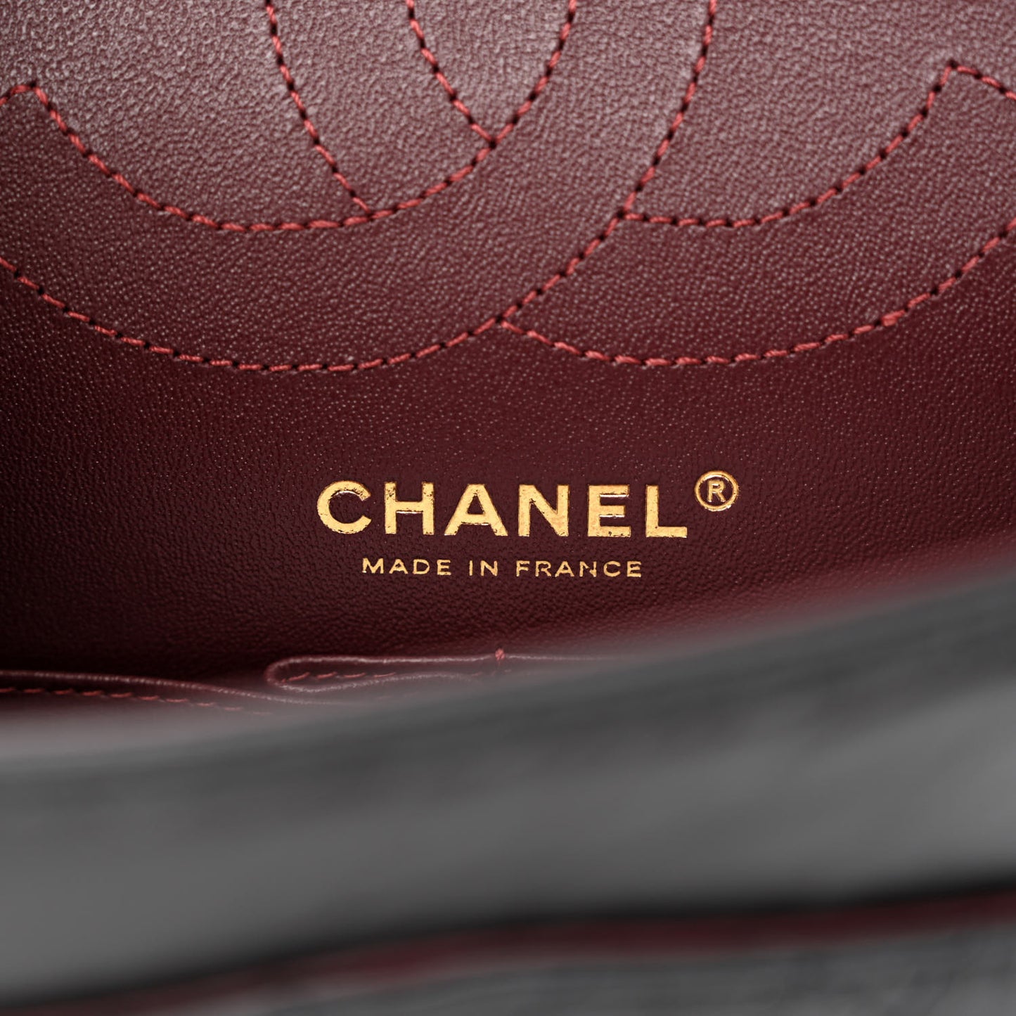 Aged Calfskin Quilted 2.55 Reissue 225 Flap Black