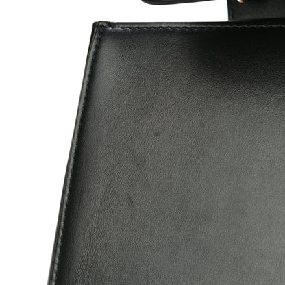 Versace Vitello Barocco Virtus Small Top Handle Shoulder Bag Black 12 of 19