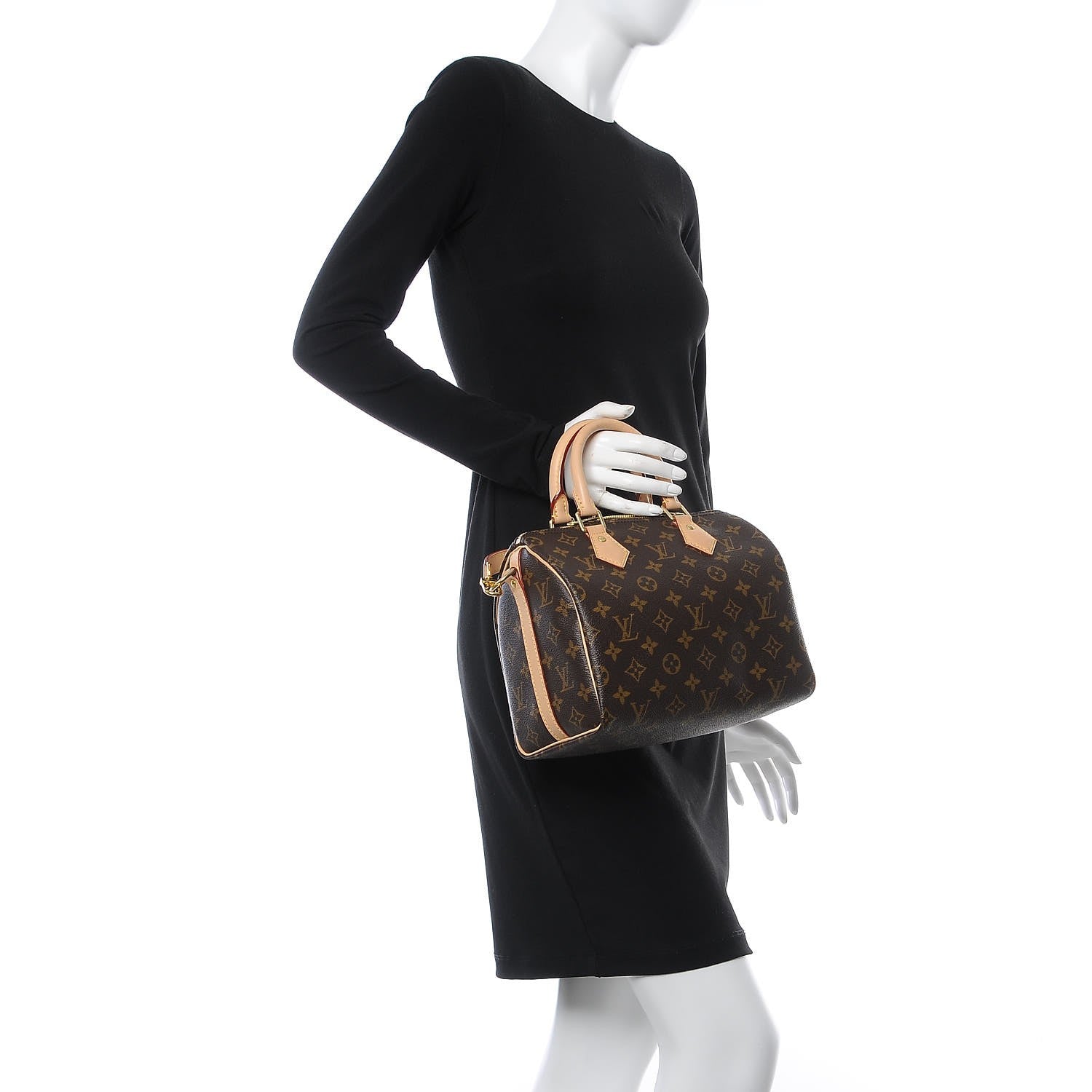 Louis Vuitton Monogram Speedy Bandouliere 25 3 of 8