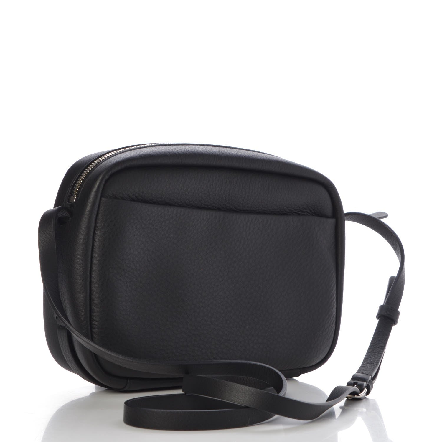 Balenciaga Calfskin Logo S Everyday Camera Bag Black 3 of 7