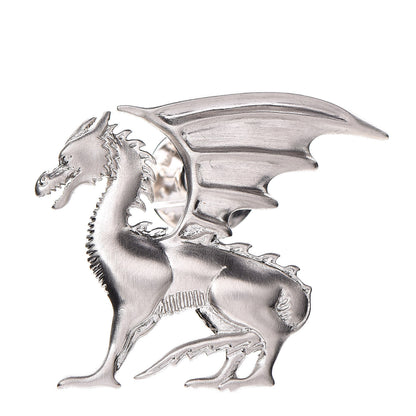 Hermes Palladium Dragon Brooch 1 of 3