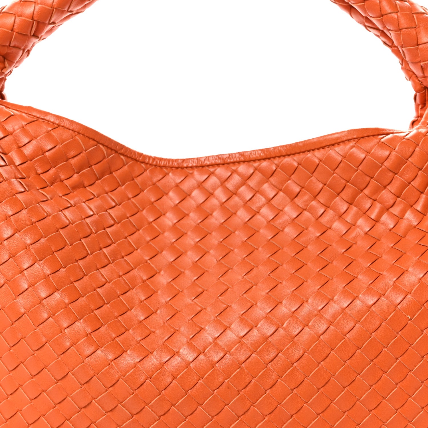 Bottega Veneta Nappa Intrecciato Large Veneta Hobo Orange 8 of 10