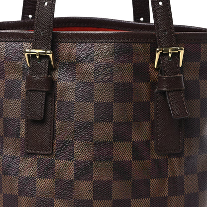 Louis Vuitton Damier Ebene Marais Bucket 23 9 of 12