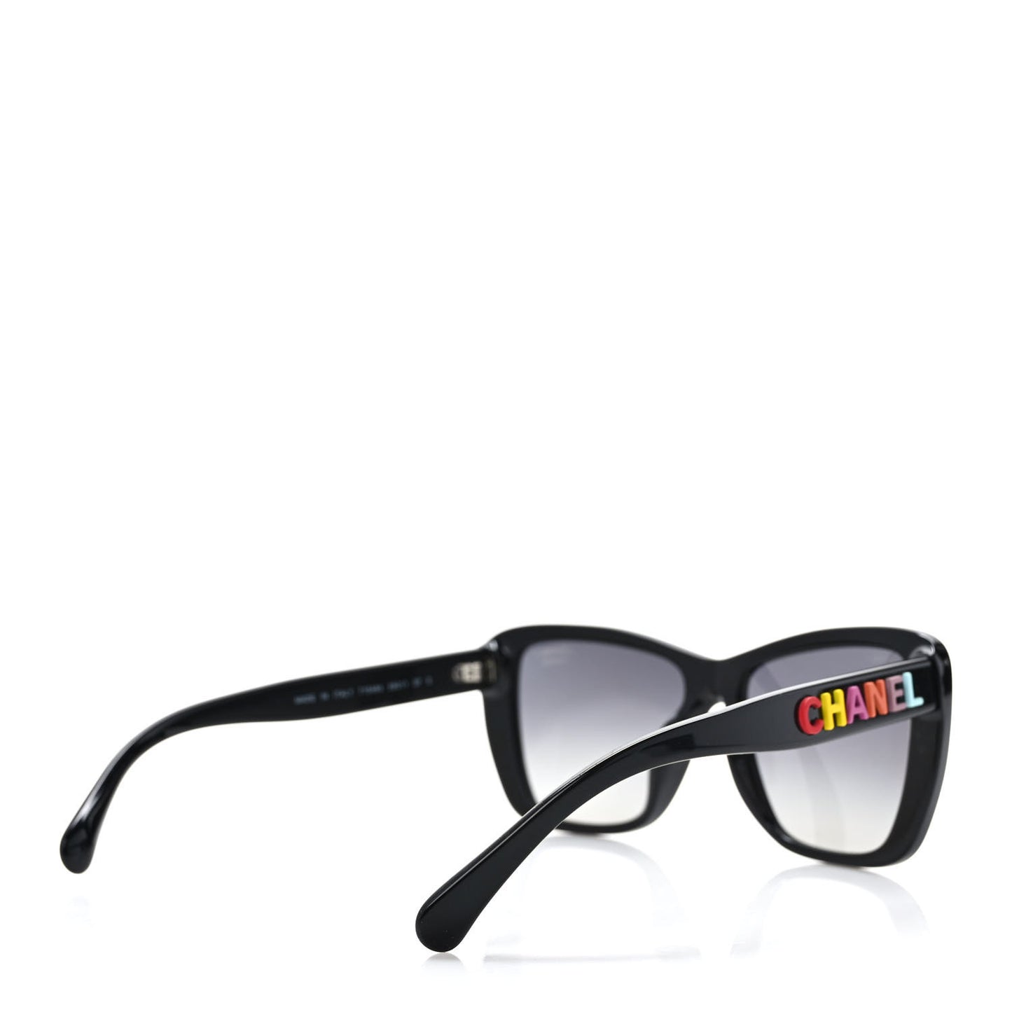 Acetate Polarized Butterfly Sunglasses 71548A Black