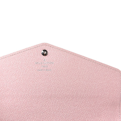 Louis Vuitton Epi Sarah Wallet NM Rose Ballerine 8 of 9